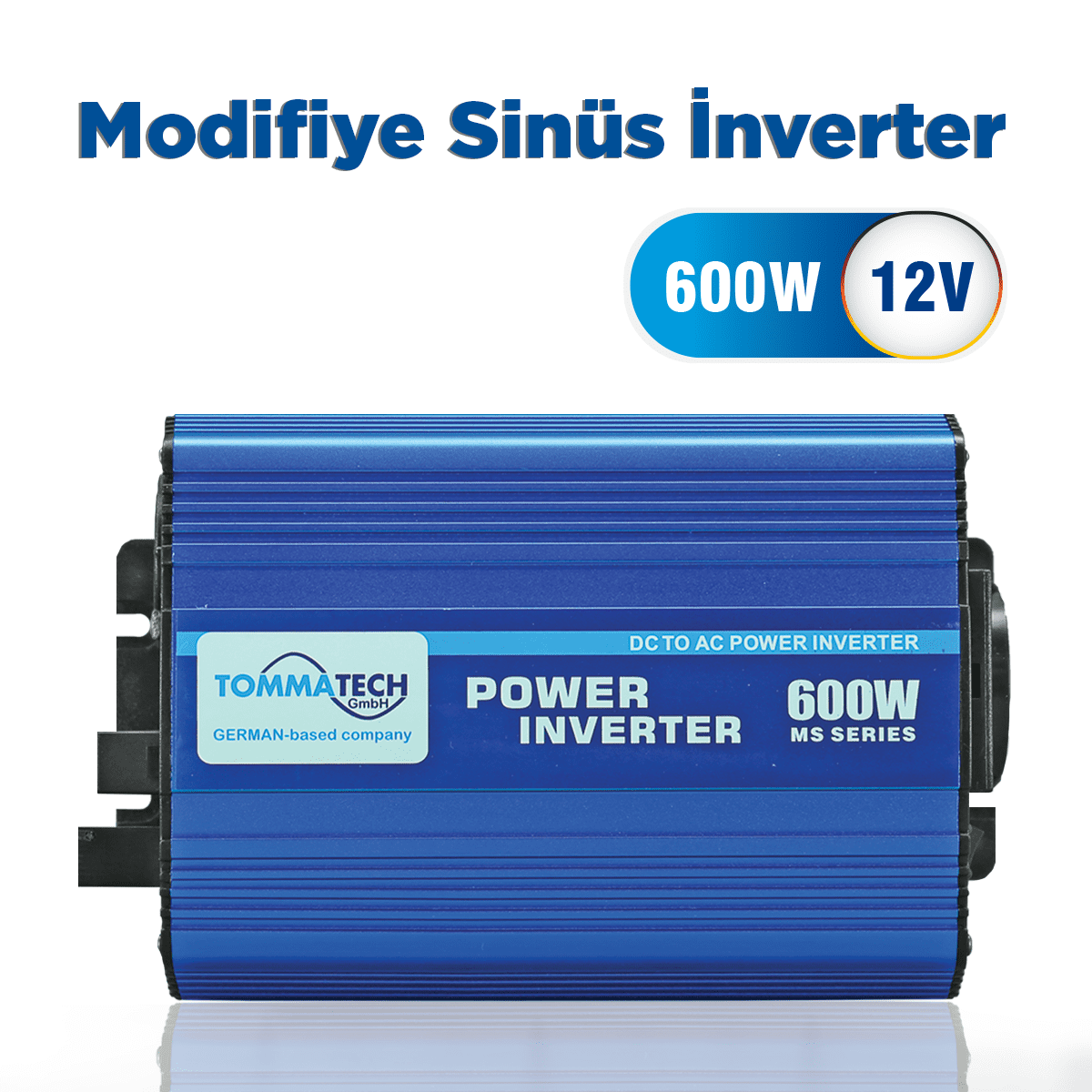 Tommatech MS-600 12V Modifiye Sinüs İnverter