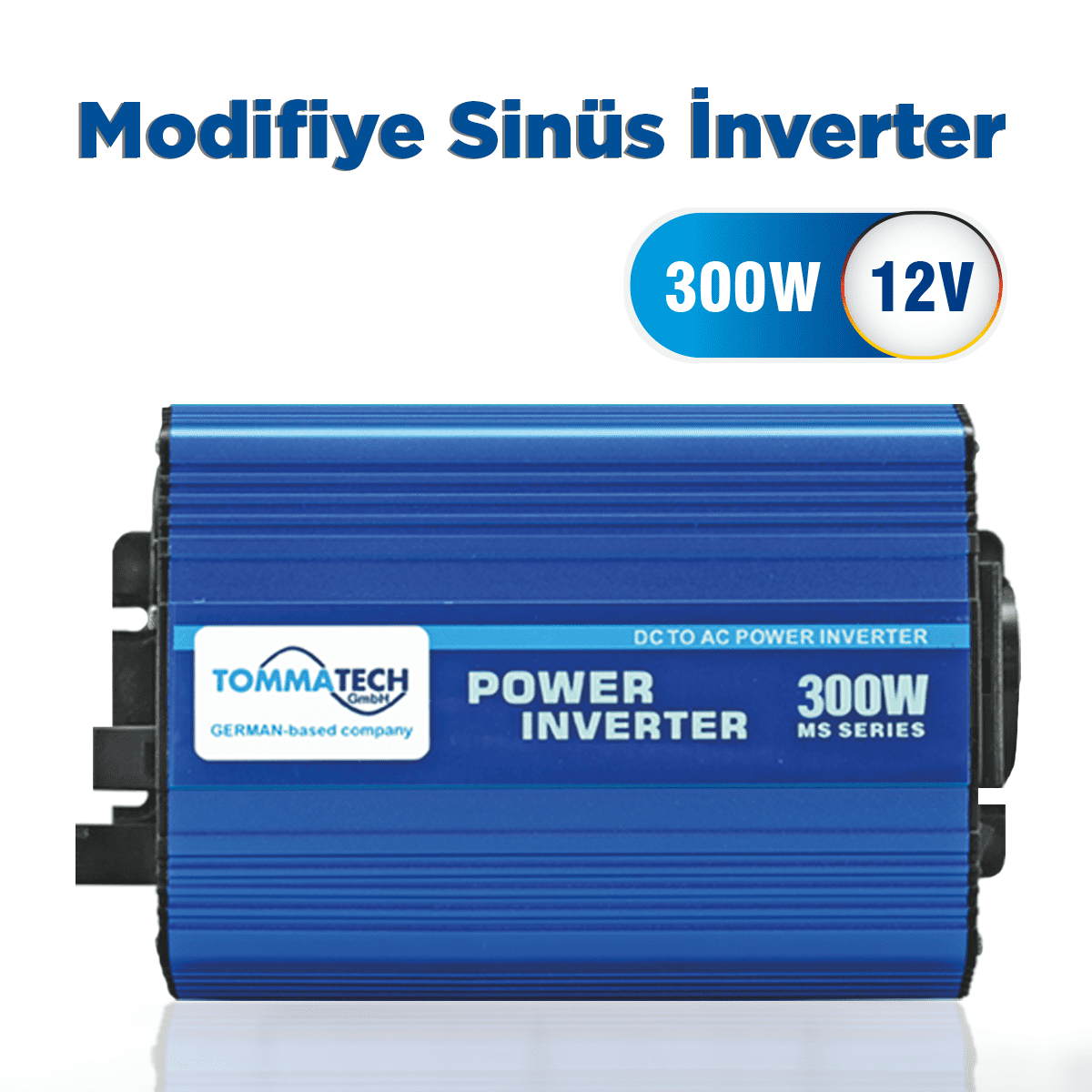Tommatech MS-300 12V Modifiye Sinüs İnverter