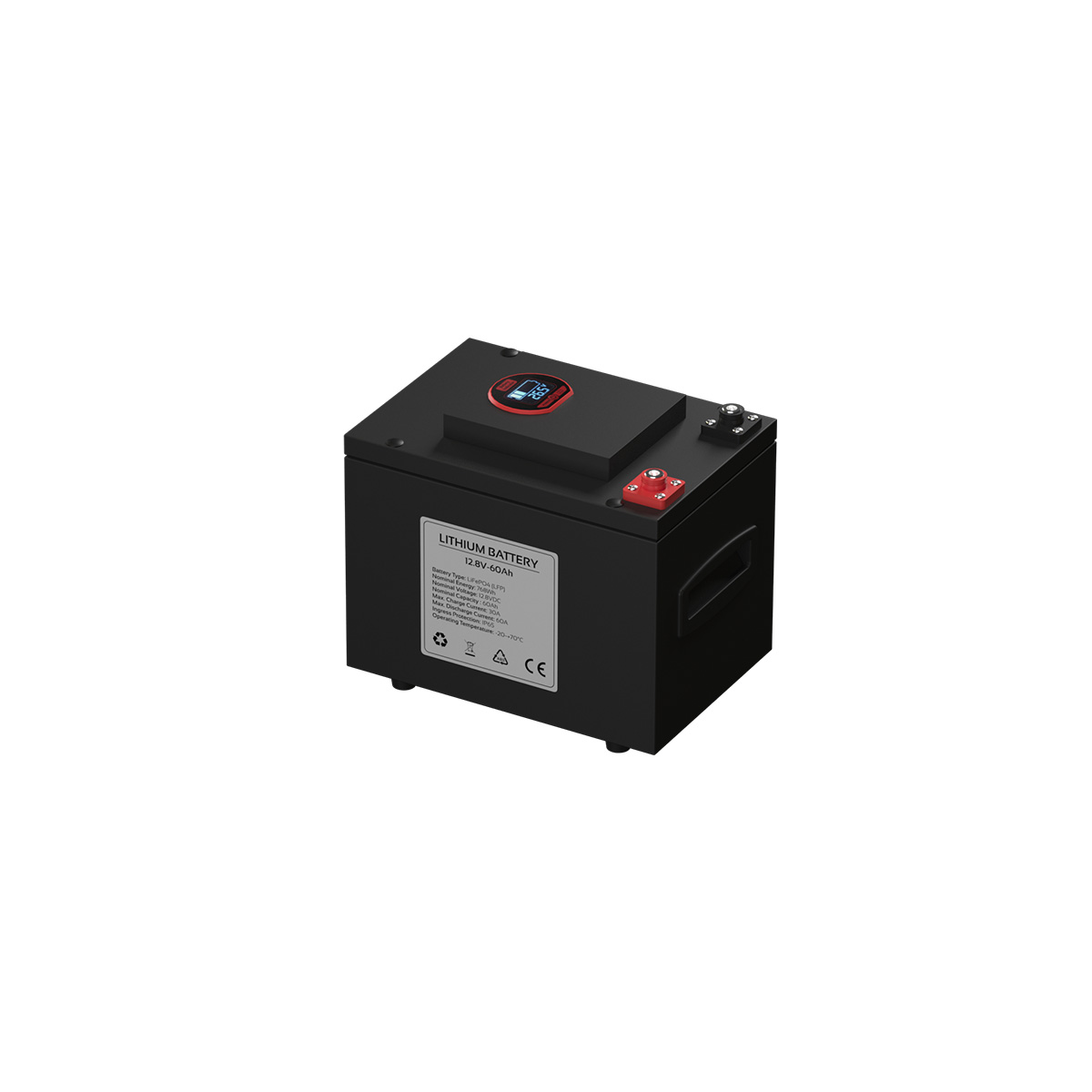 LiFePO4 12.8V 60AH Lityum Batarya