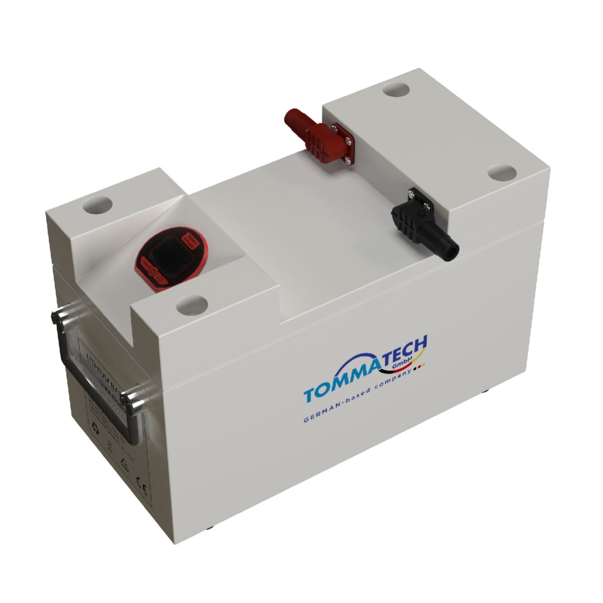 TommaTech 12.8 Volt 100 Amper LiFePO4 Lityum Batarya